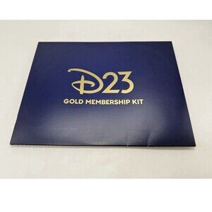 Disney D23 Gold Member 2025 Gift Set Savings Passport Pin Lor Card Magnet Folder